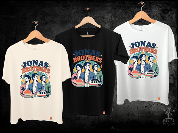 Camiseta Jonas Brothers Vintage