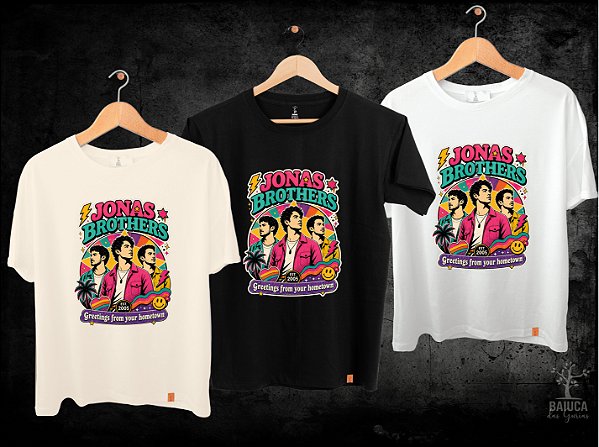Camiseta Jonas Brothers Color