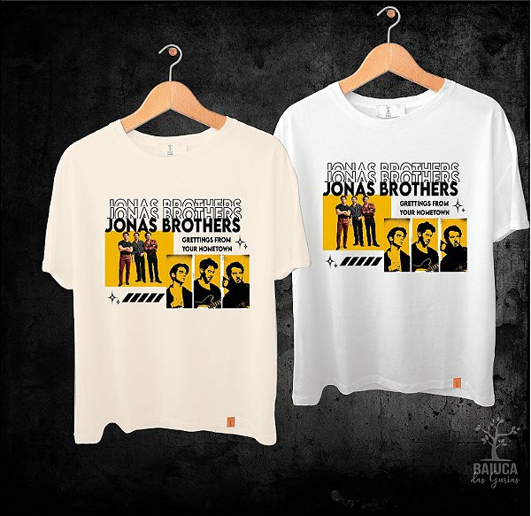 Camiseta Jonas Brothers - Yellow