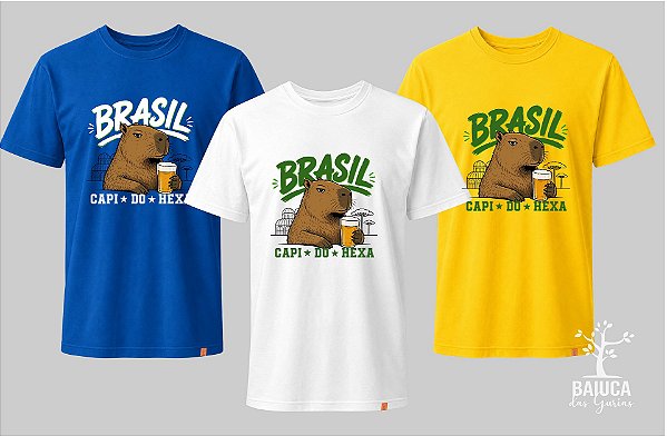 Camiseta Copa - Capivara