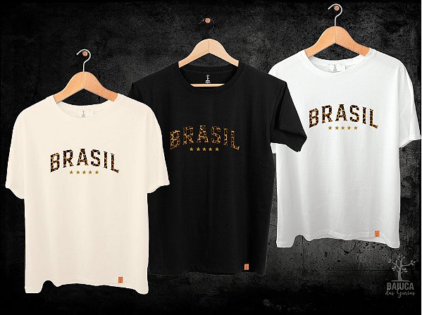 Camiseta Brasil Onça
