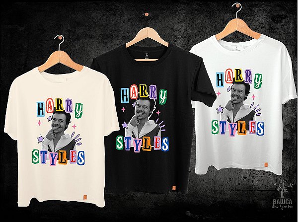 Camiseta Harry Styles Letters