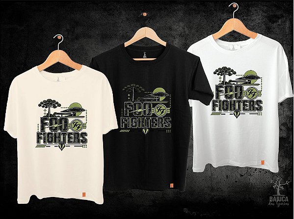 Camiseta Foo Fighters - Curitiba