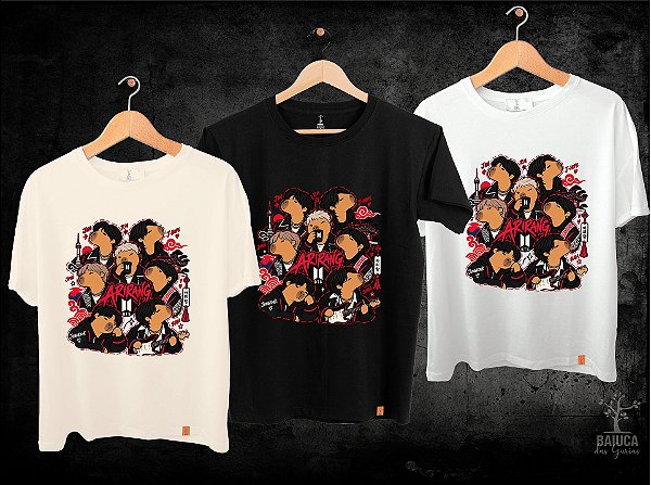 Camiseta BTS Capivara