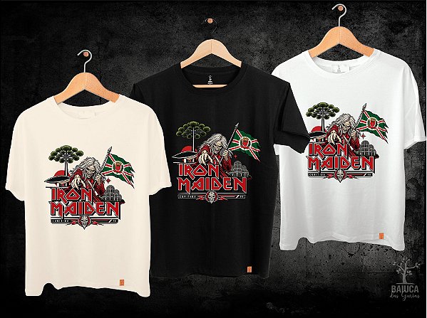 Camiseta Iron Maiden - Eddie Curitiba