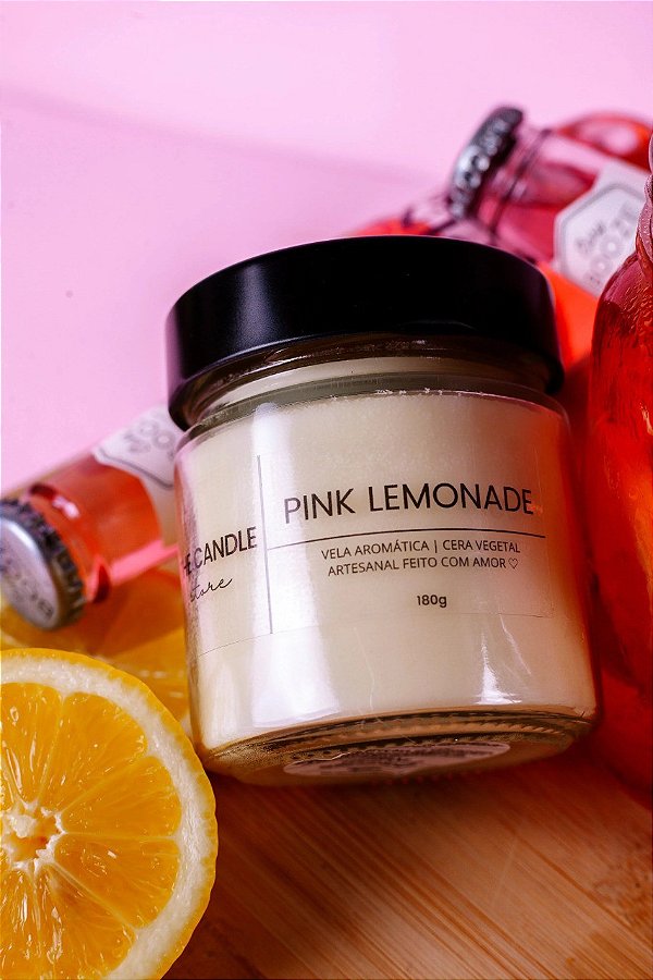 Vela Perfumada Pink Lemonade 180 g