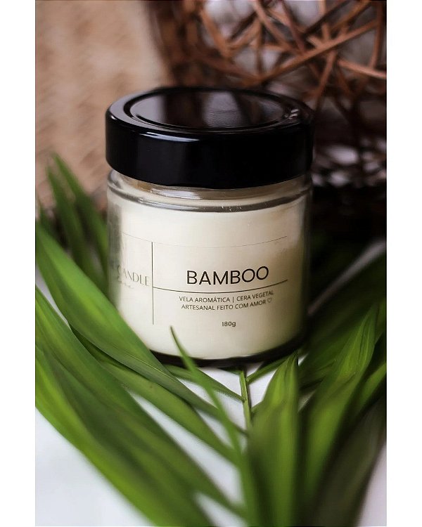 Vela Perfumada Bamboo 180 g