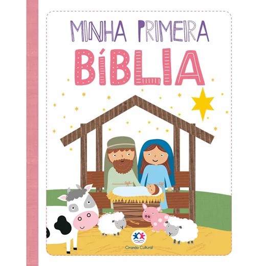 Livro Infantil Minha Primeira Bíblia - Meninas