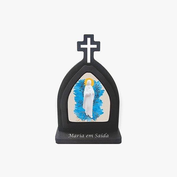 Mini adorno de mesa capela Maria em Saída