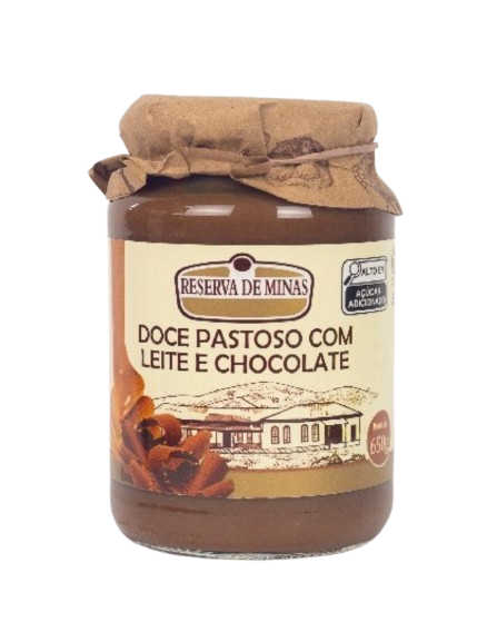 Doce Pastoso com Leite e Chocolate