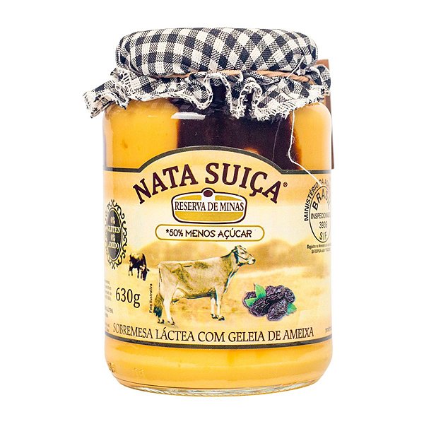Doce Nata Suíça com Ameixa 630g