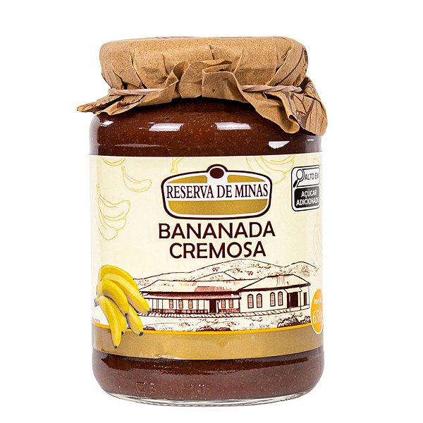 Bananada Cremosa 650g