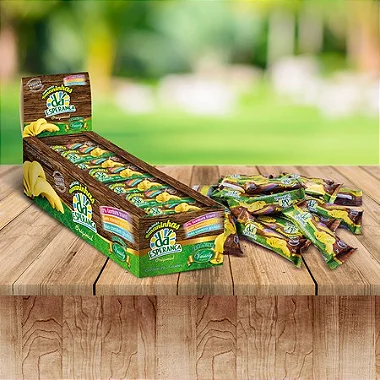 Bananinha - Doce de Banana Natural - Display com 24 barras