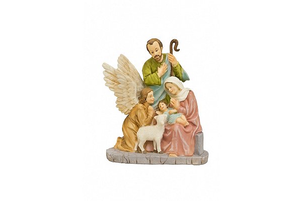 Anjo Sagrada Família 20x20 cm