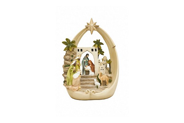 Presépio Resina 28x20 cm