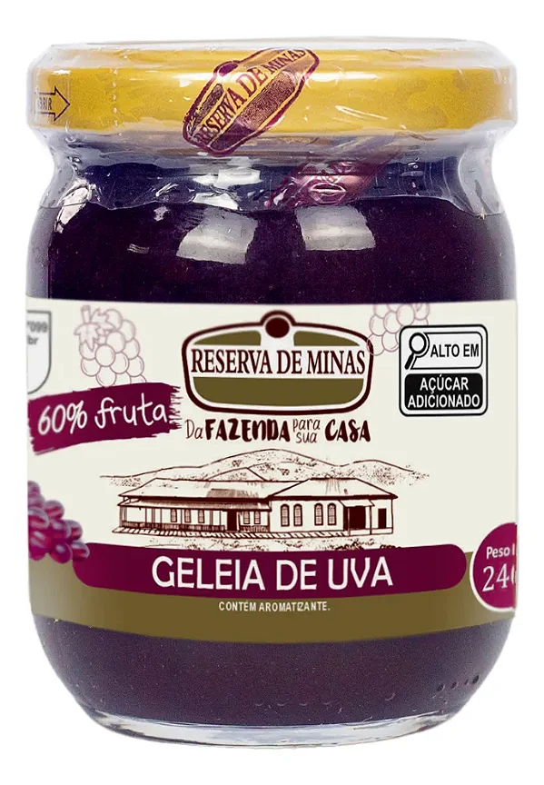 Geleia De Uva 240g