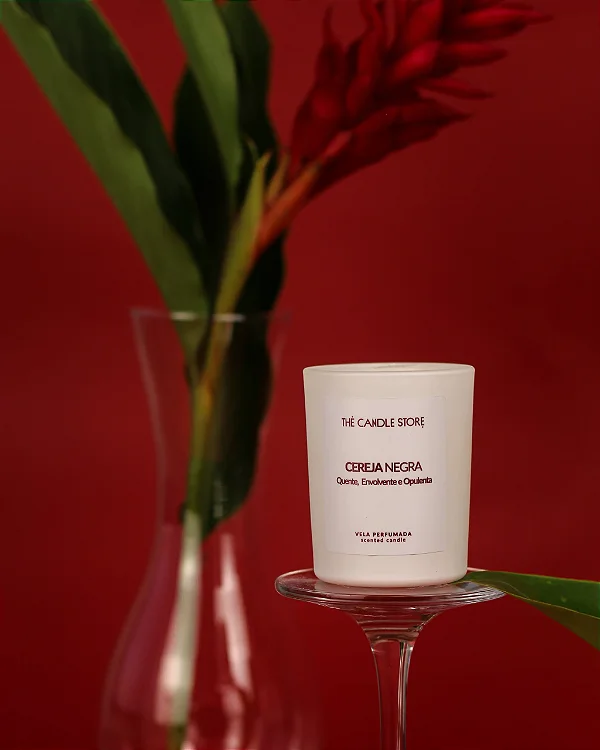 Vela Perfumada Cereja Negra 70g