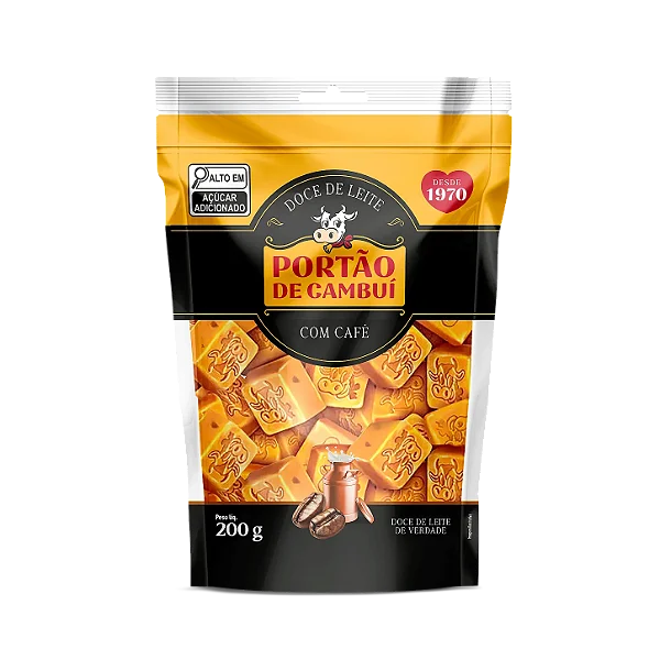 Doce de Leite com Café em Tablete 200g
