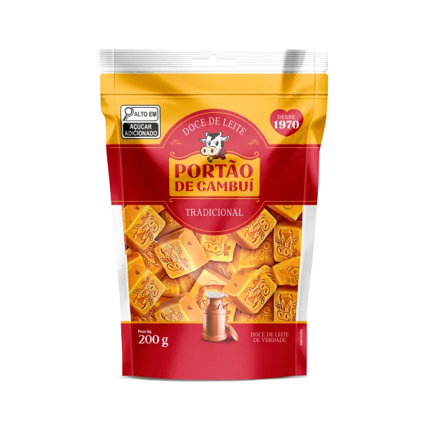 Doce de Leite Tradicional em Tablete 200g