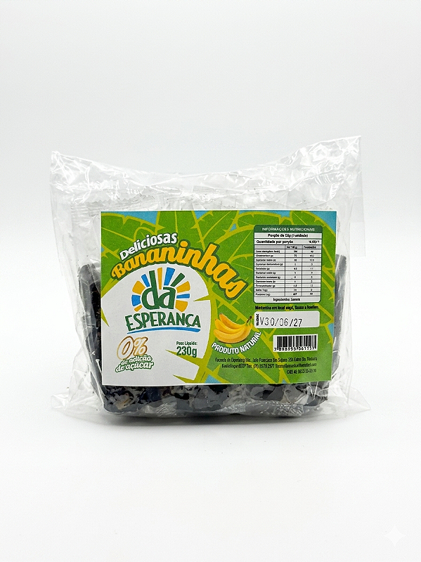 Bananinha - SEM AÇUCAR 230g