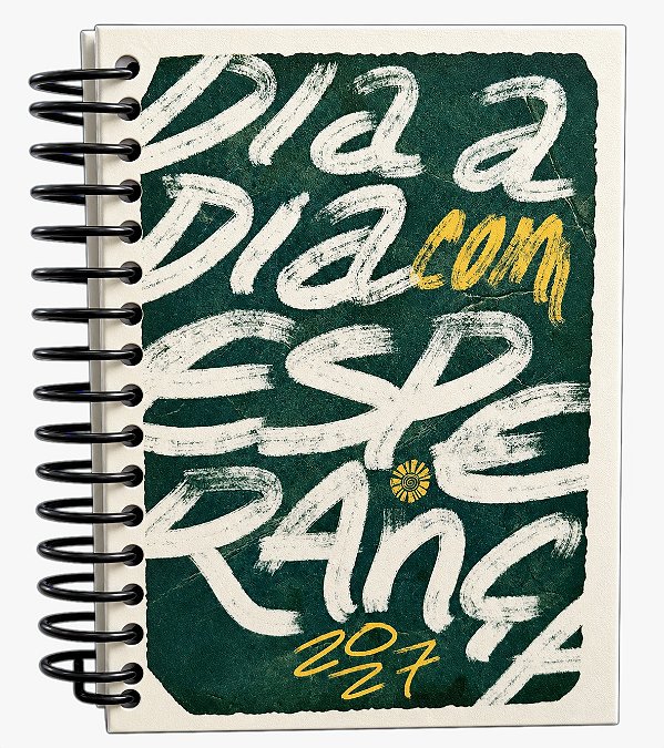 Diário Dia a Dia com Esperança 2027 - Verde Jade