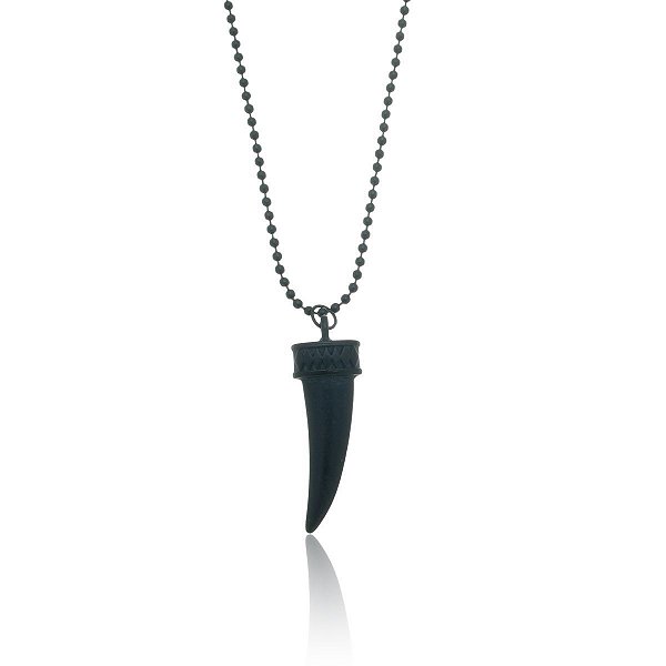 Corrente Masculina Dente de Sabre