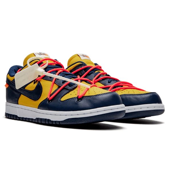 NIKE x OFF-WHITE - Dunk Low "Michigan"