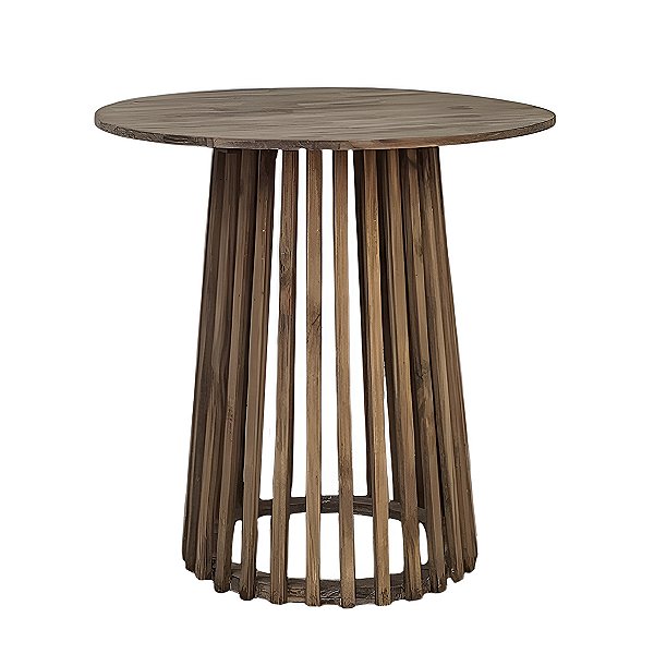 Mesa Redonda Ripada Cone Tampo Desmontável De 80cm Decoração de Festas