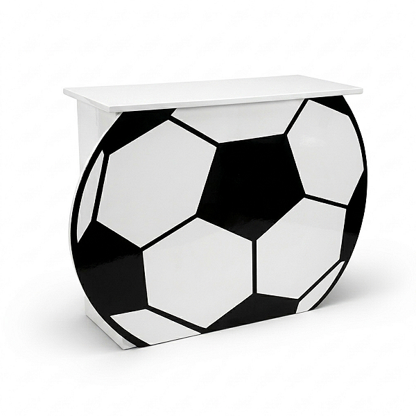 Mesa Dobrável Bola de Futebol para Festa