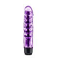 VIBRADOR JELLY COM CAPA TEXTURIZADA ROXO - 5147