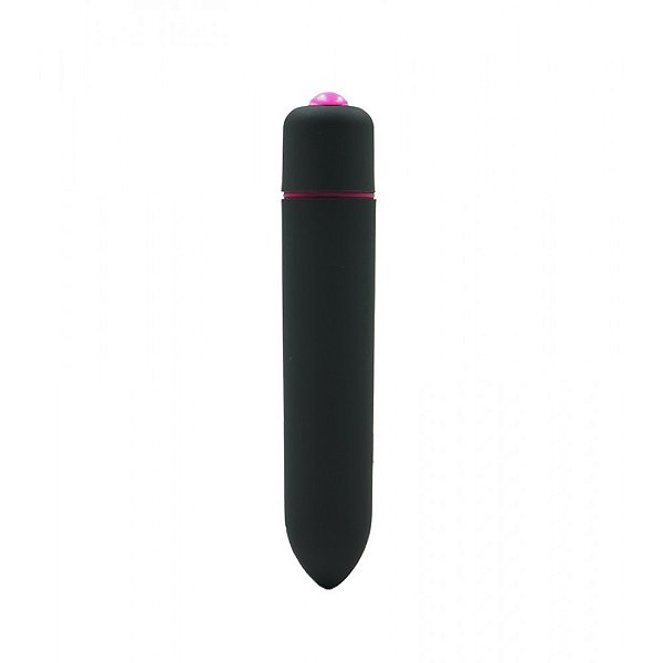 VIBRADOR POWER BULLET PRETO - 6572