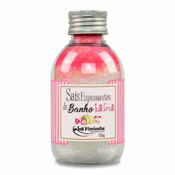SAIS DE BANHO TUTTI FRUTTI ESPUMANTES 135g
