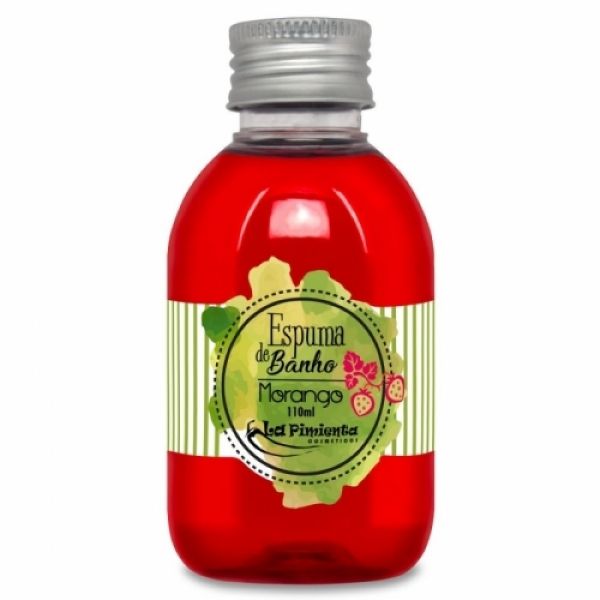 ESPUMA DE BANHO MORANGO 110ml