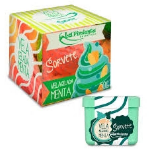 VELA GELADA MENTA SORVETE 50g