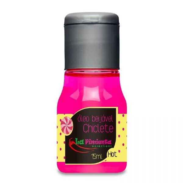 CHICLETE HOT ÓLEO BEIJÁVEL 15ml