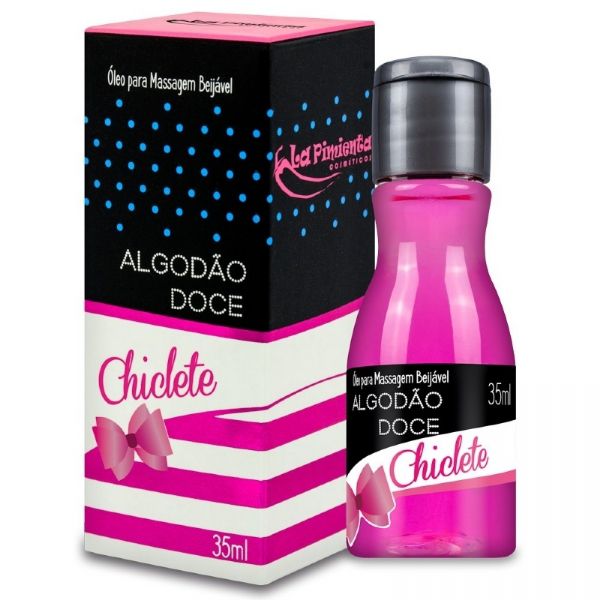 CHICLETE ÓLEO BEIJÁVEL ALGODÃO DOCE 35ml