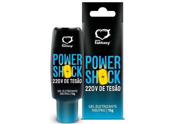 GEL POWER SHOCK 220V DE TESÃO 15g