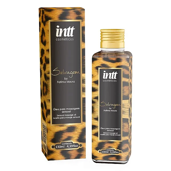 SELVAGEM ÓLEO SENSUAL PARA MASSAGEM INTT 130ml