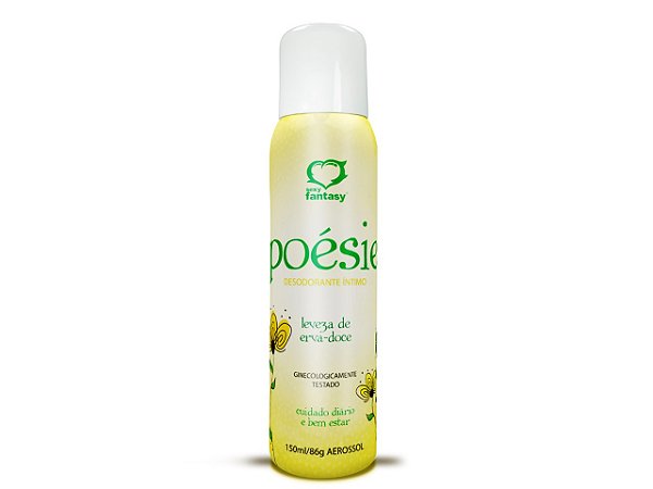 POÉSIE DESODORANTE ERVA DOCE ÍNTIMO 150ml