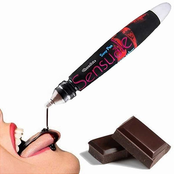 CANETA CHOCOLATE SENSUALE SEXY PEN 20g