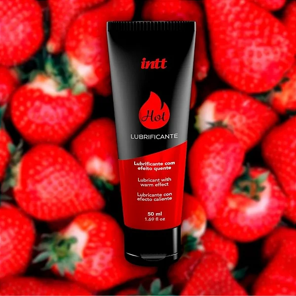 HOT MORANGO LUBRIFICANTE ÍNTIMO 50ml
