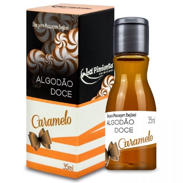 CARAMELO ÓLEO BEIJÁVEL ALGODÃO DOCE 35ml