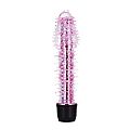 VIBRADOR JELLY COM CAPA TEXTURIZADA ROSA - 5086