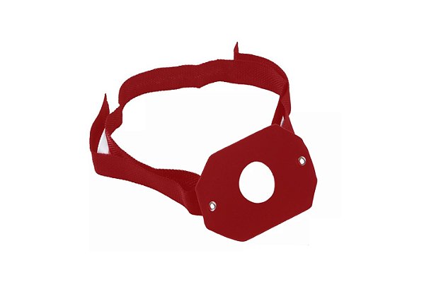 SUPORTE PARA PRÓTESE DE COXA UM FURO VERMELHO - SPCV