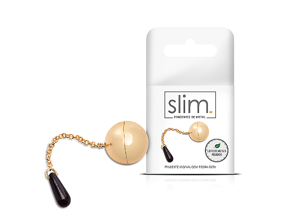 PINGENTE VAGINAL COM PEDRA GOTA - 2377