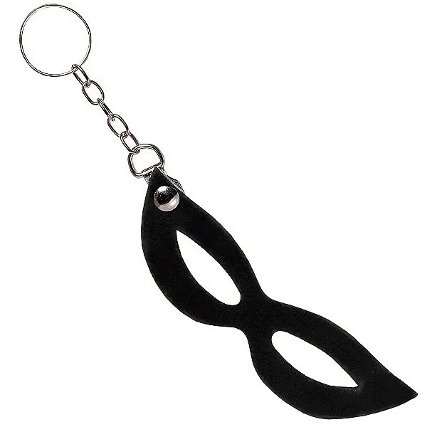 CHAVEIRO MÁSCARA - PRETO