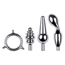 Plug anal 3 pontas em aço 3x1 - MPA2113