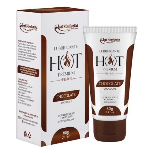 HOT PREMIUM CHOCOLATE LUBRIFICANTE 60g