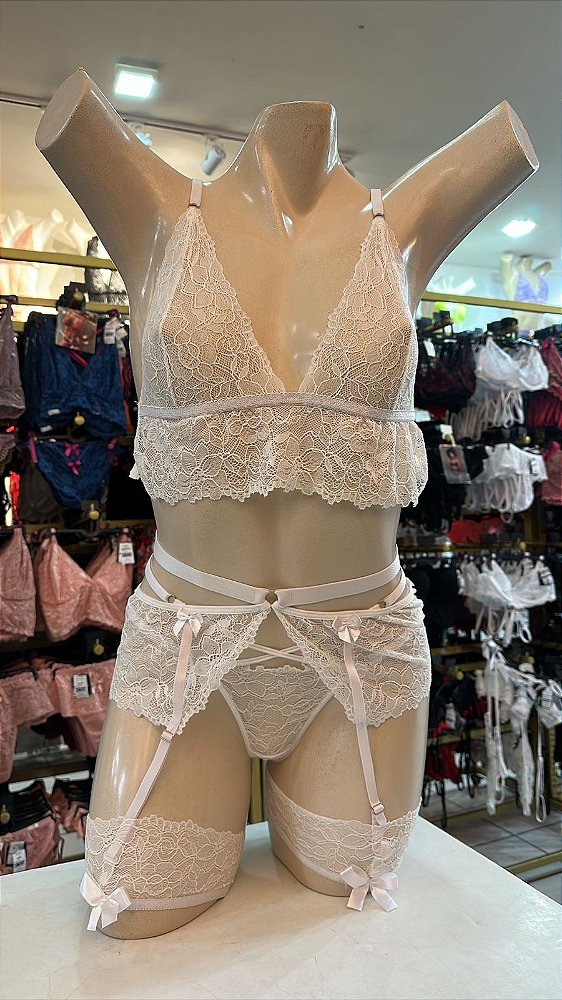 CONJUNTO KIT CIANE - BRANCO