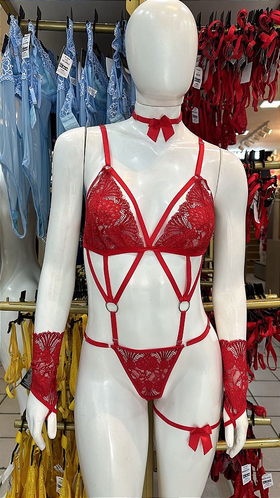 BODY KIT NATY - VERMELHO